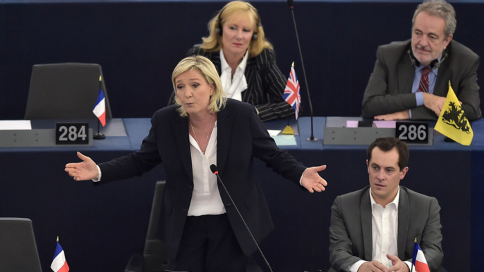 Le parlement européen lève l'immunité de Marine Le Pen