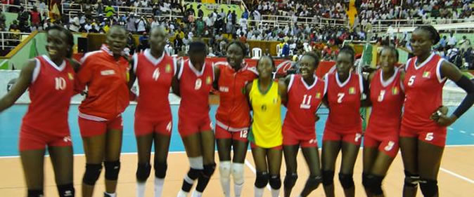 L’équipe nationale de volley féminine qualifiée au mondial