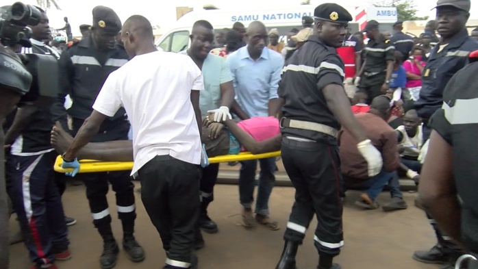 Touba : Une collision entre un minicar et un «wopouya » fait un mort et 8 blessés