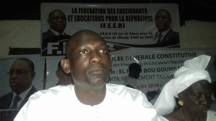 Mamadou Diène, coordinateur national de la Fédération des enseignants et éducateurs pour la République :