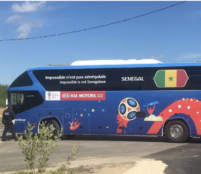 « Impossible n’est pas Sénégalais » : Le bus des Lions pour le mondial en Russie