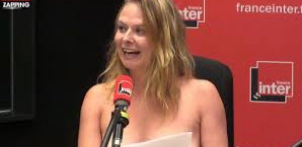 "C à vous": Constance revient sur sa chronique seins nus sur France Inter