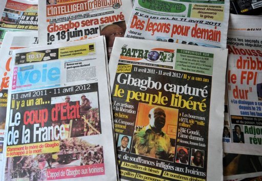 Un an après, la presse ivoirienne divisée sur la chute de Gbagbo