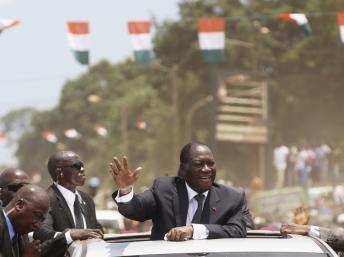 Côte d'Ivoire : pour sa première visite dans l'Ouest, le président Ouattara prône la réconciliation