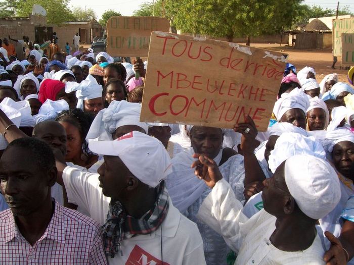 LINGUERE: MBEULEUKHE  SE REVOLTE CONTRE LA DECISION DE MACKY SALL