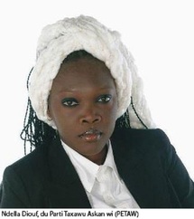 Ndella Diouf, seule femme à la tête d’une liste nationale