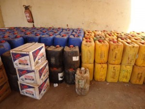 Kédougou : 1 tonne d’explosifs et 175 kg de cyanure saisis. 89 individus arrêtés