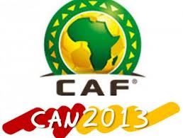 LE CALENDRIER DE LA CAN 2013