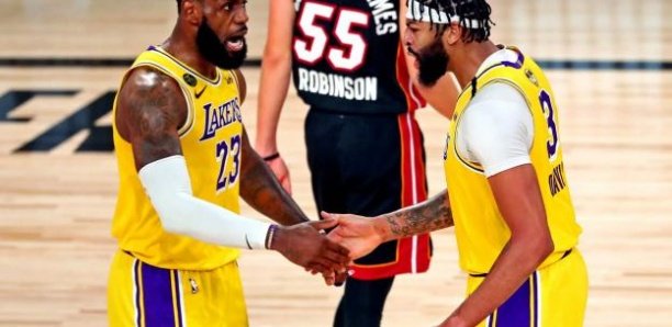 Finales NBA (match 1) : Los Angeles Lakers surclasse Miami Heat