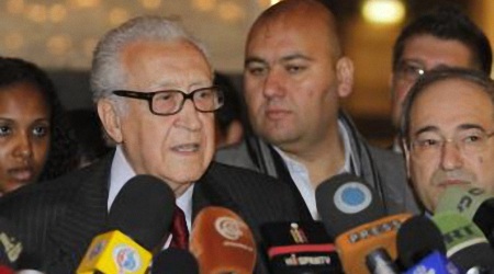 A Damas, Lakhdar Brahimi s'alarme d'une «situation difficile»