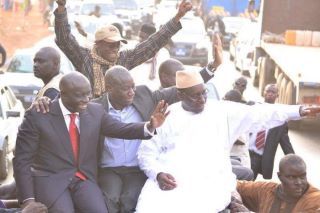 Arrivée de Macky Sall à Tivaouane