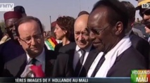 François Hollande au Mali pour une visite éclair