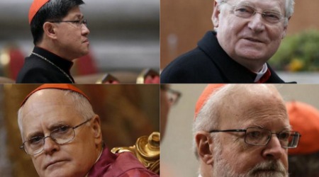 Le Pape sortira de ce carré : Les quatre points cardinaux