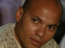 Karim Wade est arrivé à la Crei