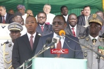 Macky Sall est arrivé à la Place de l'indépendance