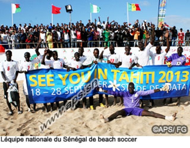 Beach soccer : le Sénégal à nouveau sur le toit de l'Afrique