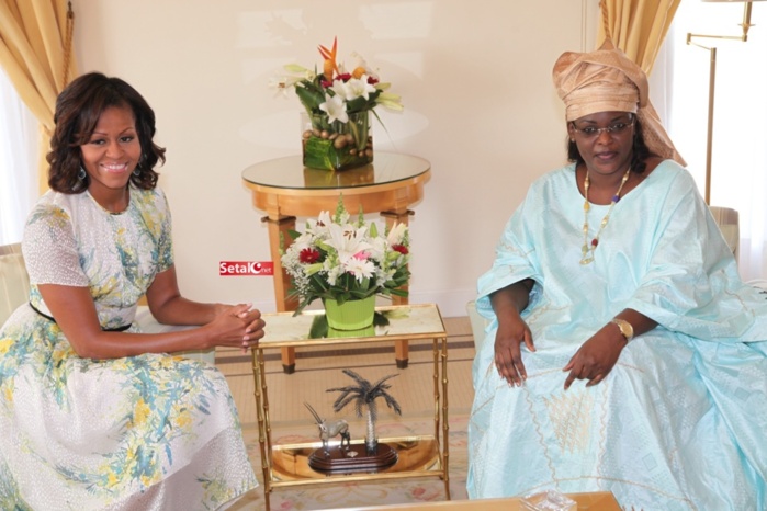 REGARDEZ. Les images de la visite du couple présidentiel américain à Dakar