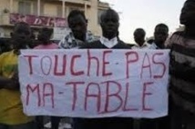 Les marchands ambulants contre un 2ème  mandat de  Khalifa Sall à la mairie de Dakar !