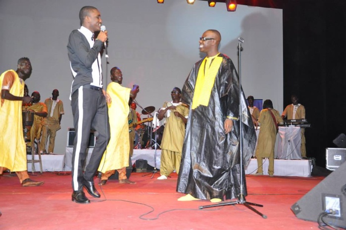 REGARDEZ. Abdou Guité Seck et Waly Seck lors du Grand RENDEZ-VOUS