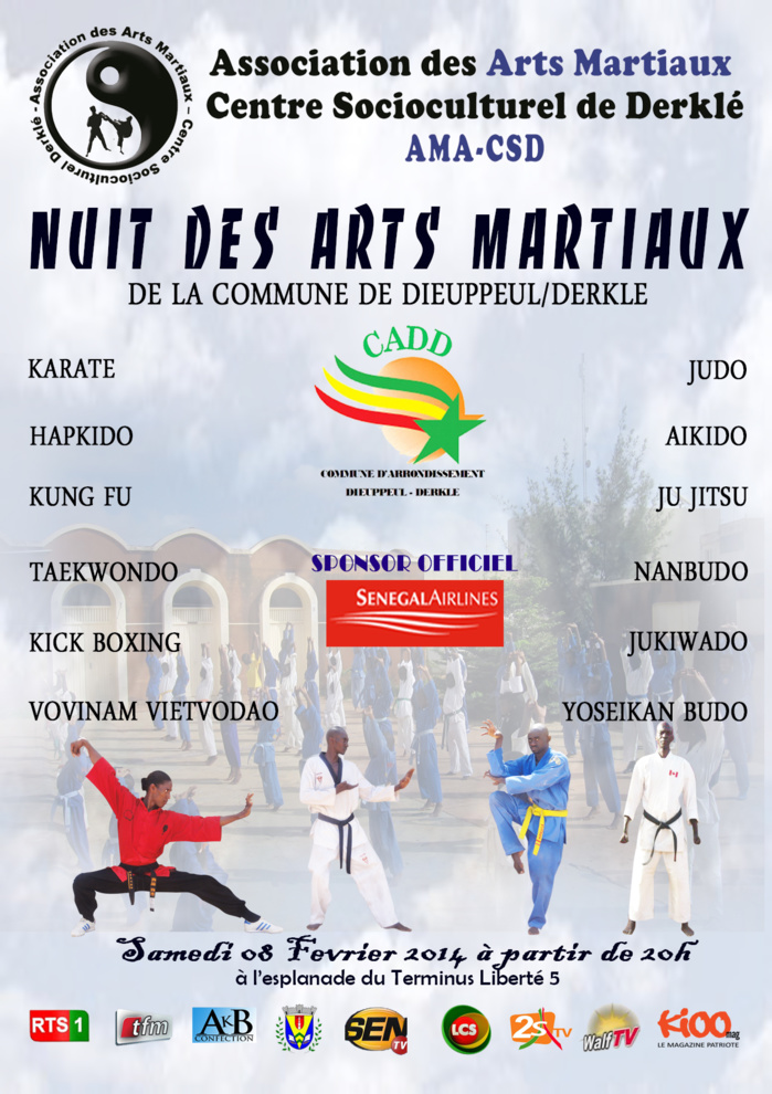 La 1ère édition de la Nuit des Arts martiaux de la Commune de Dieupeul/Derklé placée sous le sceau de la Solidarité