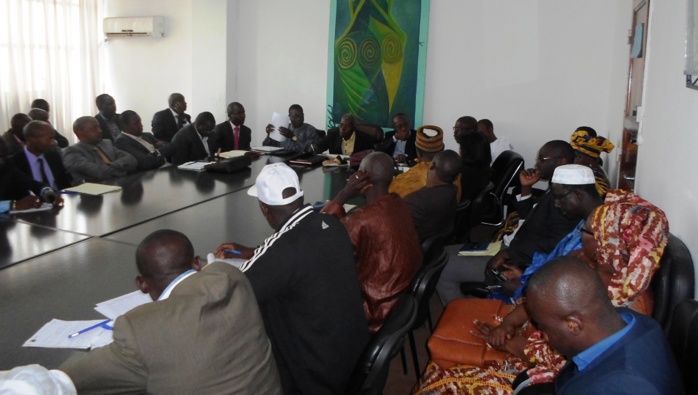 Dakar, Les leaders de la Casamance naturelle, tous ensemble pour préparer l’arrivée du P.R, fait rare pour être signalé.