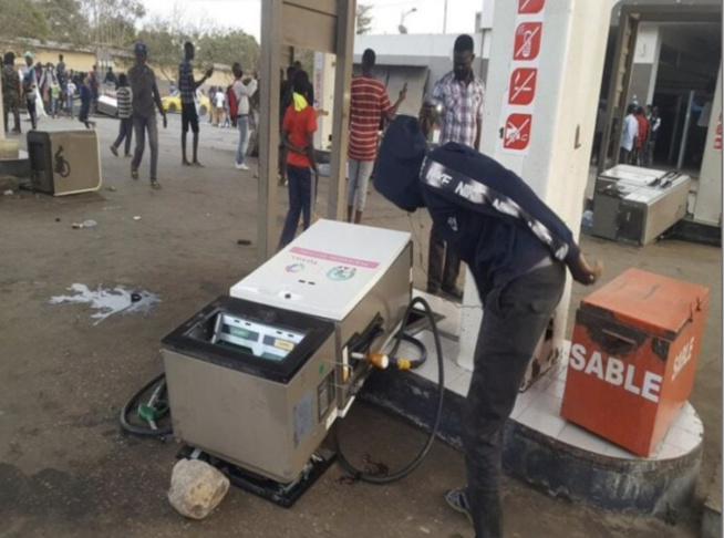 Kaolack : Une station attaquée, les deux coffres vidés