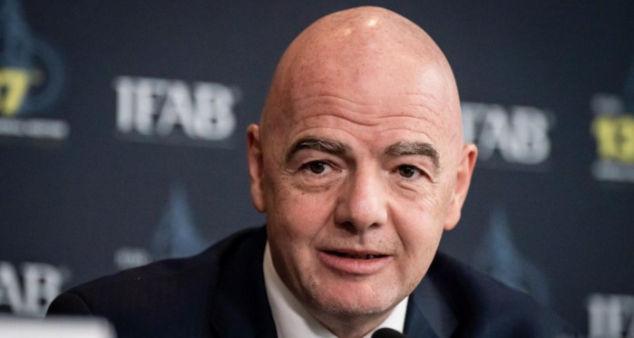 Football: Gianni Infantino réélu président de la Fifa jusqu'en 2027