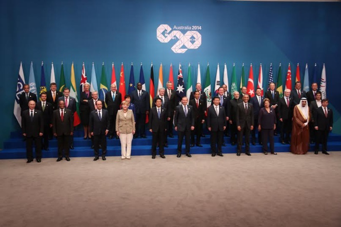 Sommet G20 en Australie : la photo de famille