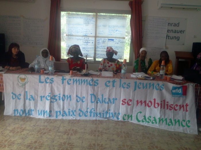 CONFLIT EN CASAMANCE : Les femmes et jeunes de Dakar s’engagent