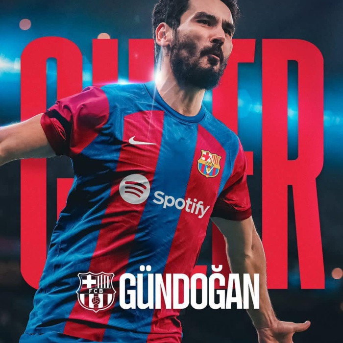 Ilkay Gündogan signe au Barça jusqu'en 2025 (officiel)