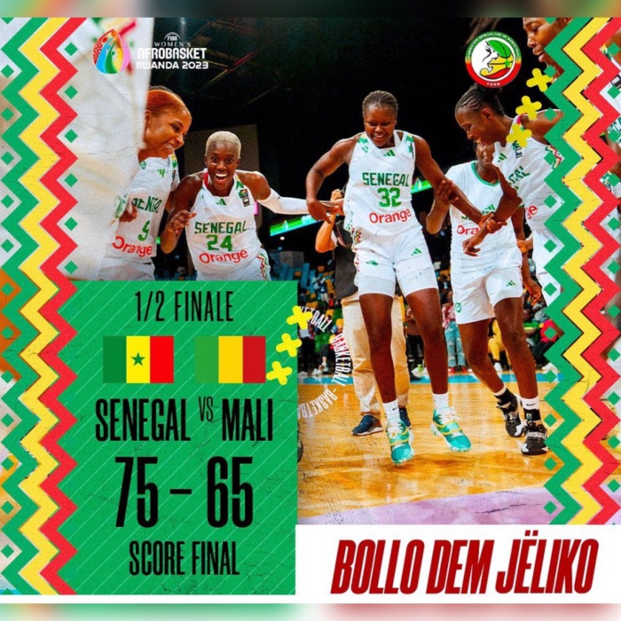 Les Lionnes En Finale De L'Afrobasket Féminin Rwanda 2023