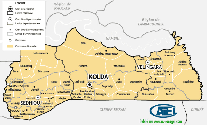 Kolda : le tribunal victime de délestages, le président en colère 