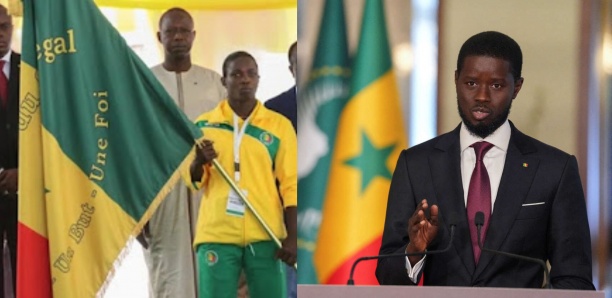 JO 2024 : Le Président Bassirou Diomaye Faye remet le drapeau national aux athlètes ce soir à Paris