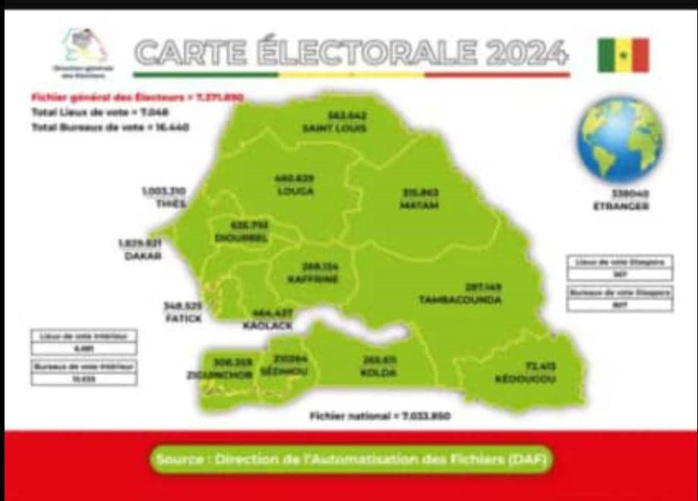 Elections législatives 2024 : présentation carte électorale et répartition par région