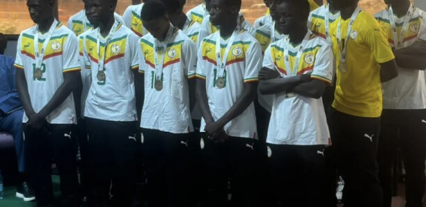 Les champions d'Afrique de Beach Soccer et de l'Ufoa U17 honorés