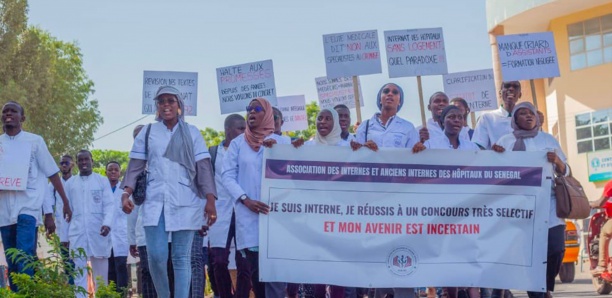 Mouvement d'humeur : L’Association des internes et anciens internes des hôpitaux du Sénégal décrète une grève de 48 heures