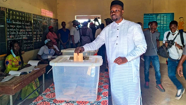 Ziguinchor : Ousmane Sonko vient de voter