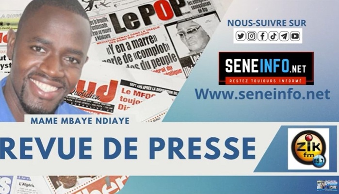 Revue de Presse avec Mame Mbaye Ndiaye