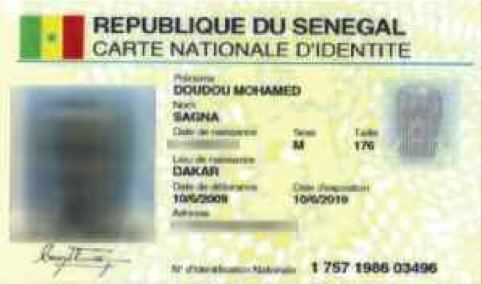 Prolongement de la durée d'expiration des cartes nationales d'identité