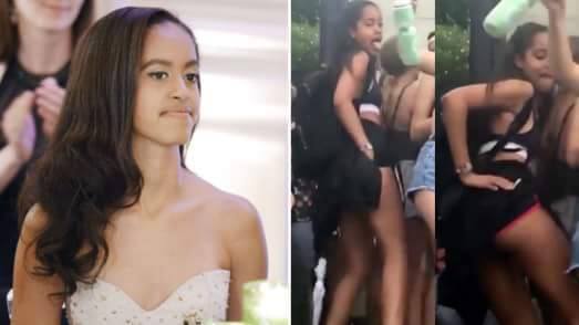 Obama très fâché contre sa fille Malia surprise en train de se droguer