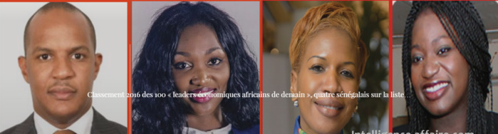 Classement 2016 des 100 « leaders économiques africains de demain », quatre sénégalais sur la liste…