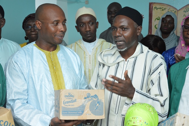 Mermoz/Sacré-cœur : Barthélémy Dias remet des dons à des daaras