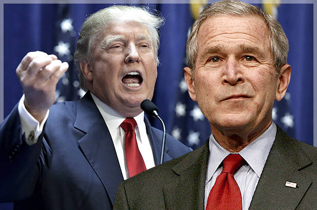 ETATS-UNIS : George W. Bush n'est pas d'accord avec Donald Trump