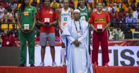 Astou Traoré élue meilleure joueuse et meilleure marqueuse de l'Afrobasket 2017