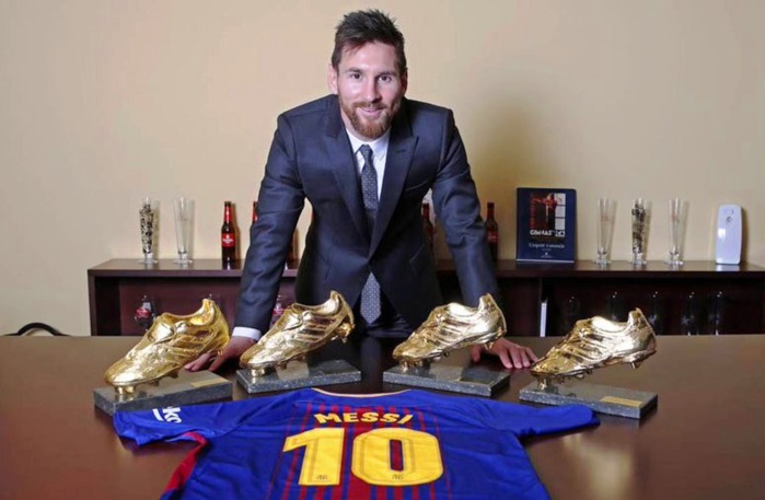 Soulier d'Or : Messi fonce vers un 5e titre !