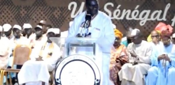 L'intervention de Cheikh Kante au meeting de Fatick qui dément l'article de l'AS