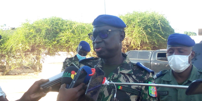 Jean Baptiste Tine, Haut commandant de la gendarmerie nationale à Kolda