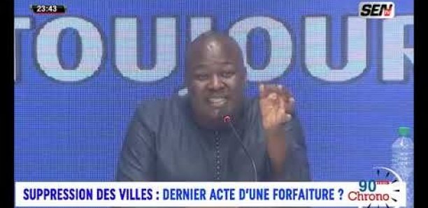 Ngouda Mboup sur la suppression ville de Dakar: " On a l'impression que nous reculons..."