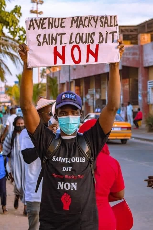 Projet de rebaptisassions des grandes rues de Saint-Louis: Le maire Mansour Faye cède à la pression populaire.