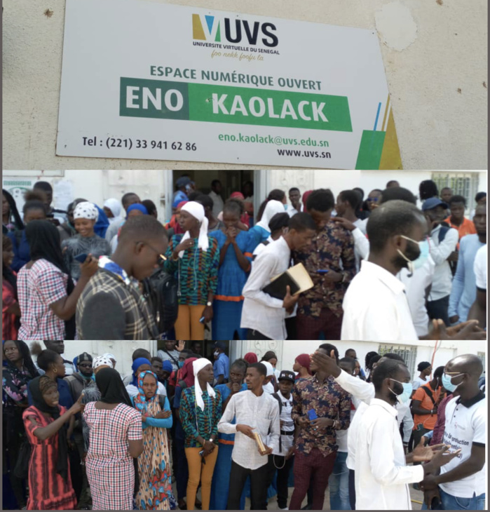 Kaolack : Les étudiants de l'Uvs dénoncent les couacs au niveau de leur administration.